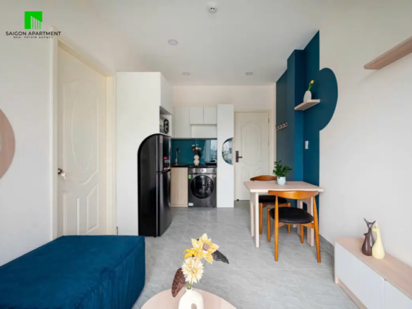 Nice 1br serviced apartment for rent in Binh Thanh Ward