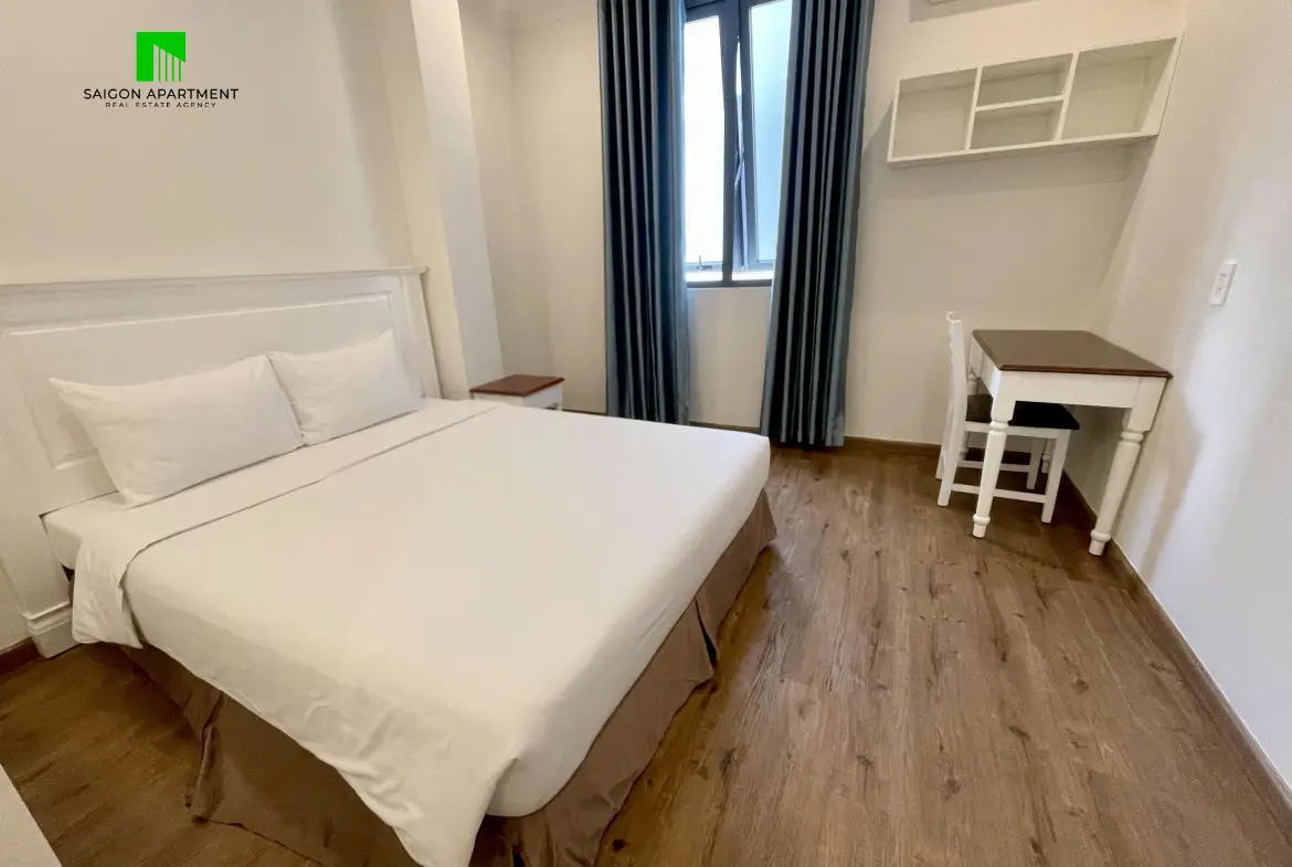 Western style An Khanh Ward 2 bedroom serviced apartment for rent