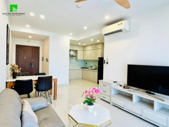 Modern 2 bedroom Saigon Royal apartment for rent in District 4 HCMC