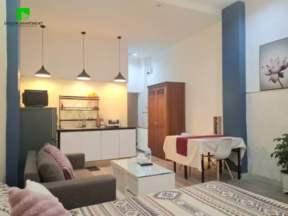 Cozy studio for rent in Ben Thanh Ward (District 1) HCMC