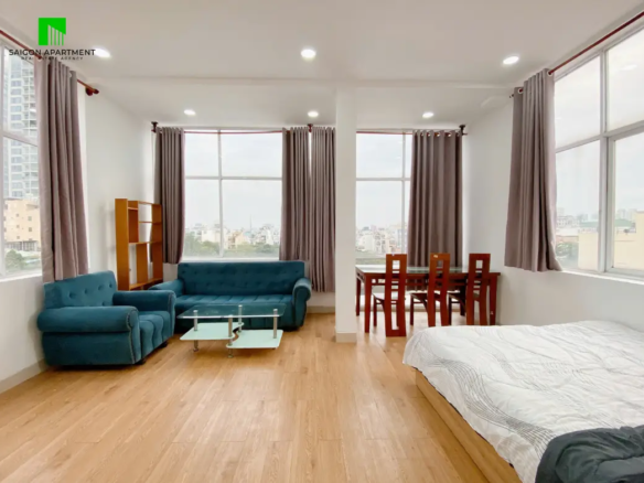 Furnished 1 bedroom apartment for rent in Hoa Hung Ward HCMC