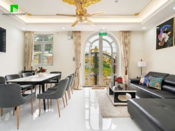 7-bedroom Neoclassical villa for rent in Binh Trung Ward HCMC