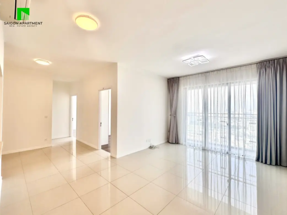 High floor Estella Heights unfurnished 2-bedroom apartment for rent in HCMC