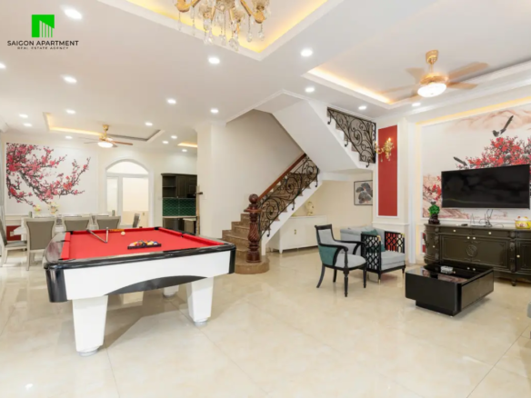 Indochine luxury 7 bedroom villa for rent in An Phu HCMC