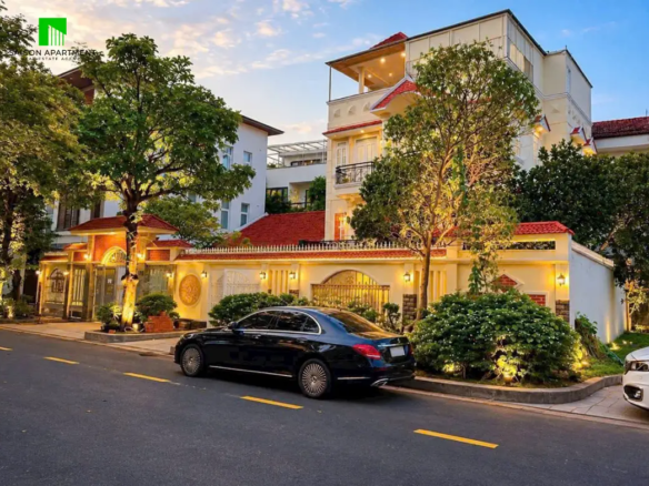 Luxury Asian Fusion villa for rent in An Khanh Ward HCMC