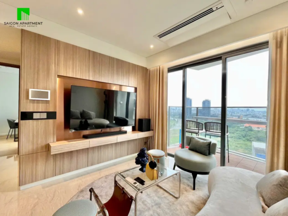 The Opera Residence 2 bedroom apartment for rent in Thu Thiem